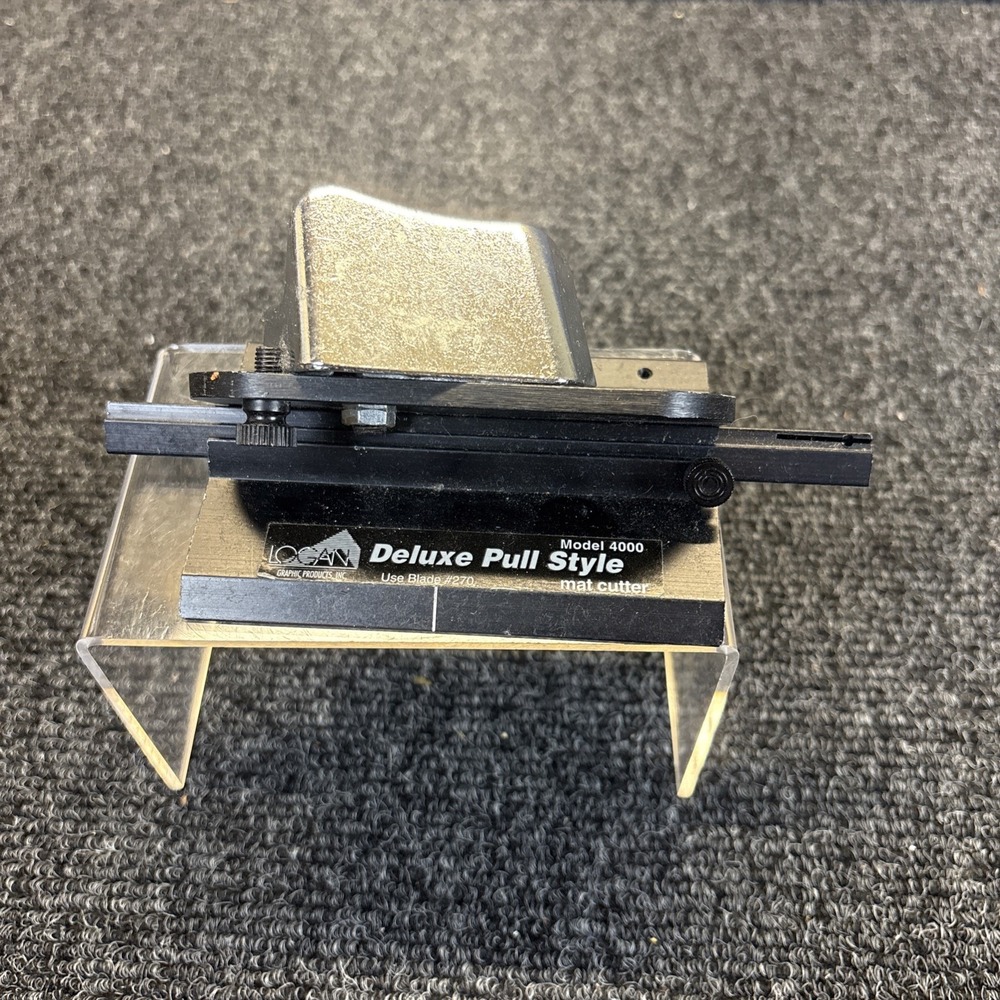Logan Model 4000 Deluxe Pull Style Bevel Mat Cutter for Picture Framing